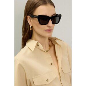 B-174. DEREK LAM Prisha Black Sunglasses